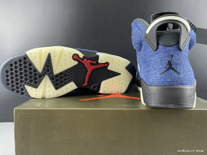 Air 6 Denim Jordan CT5350-401 Washed 0704